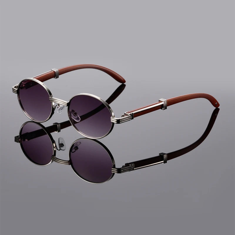 KAMMPT Vintage Oval Sunglasses