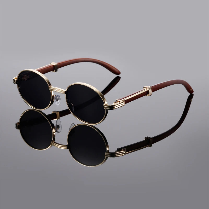 KAMMPT Vintage Oval Sunglasses