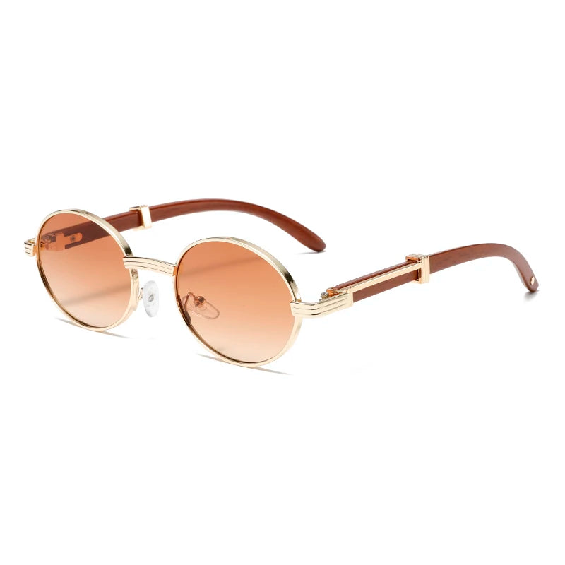 KAMMPT Vintage Oval Sunglasses