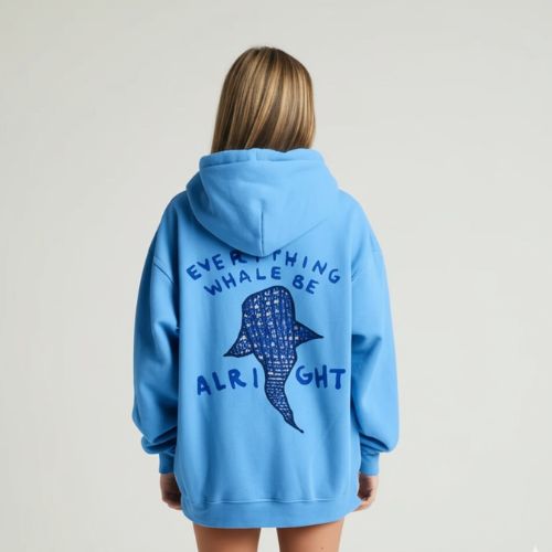 "Everything Whale Be Alright” Hoodie
