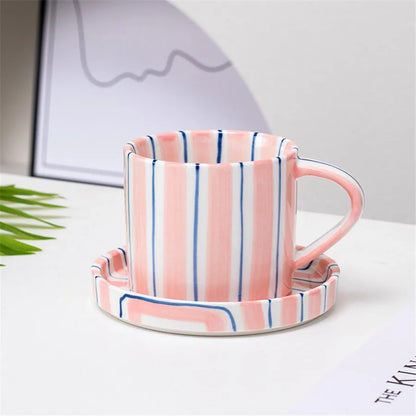 VIENNA STRIPED ESPRESSO SET