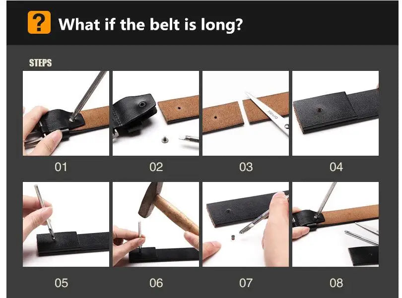 Saddle Creek Leather Belt
