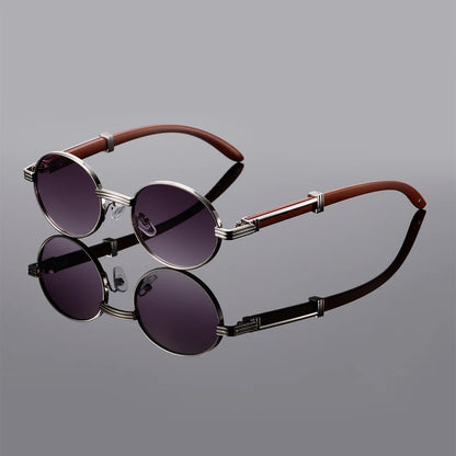 KAMMPT Vintage Oval Sunglasses