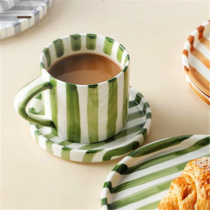 VIENNA STRIPED ESPRESSO SET