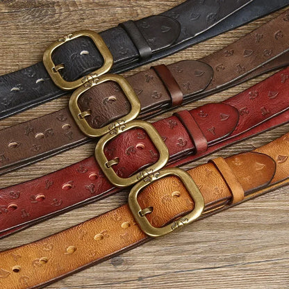 Saddle Creek Leather Belt