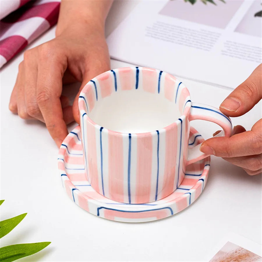VIENNA STRIPED ESPRESSO SET
